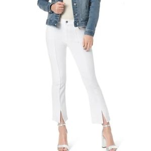 Joe's Jeans The Callie High Rise Crop White sz. 24